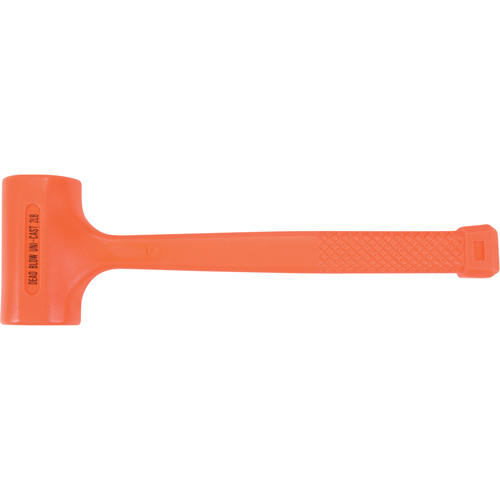 Dead Blow Hammer, 32 oz., Textured Grip, 13-1/4" L Nuna Depot Inc.