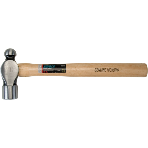 Ball Pein Hammer, 32 oz. Head Weight, Plain Face, Wood Handle Nuna Depot Inc.
