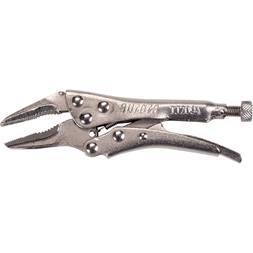 Locking Pliers with Wire Cutter, 4" Length, Long Nose Nuna Depot Inc.