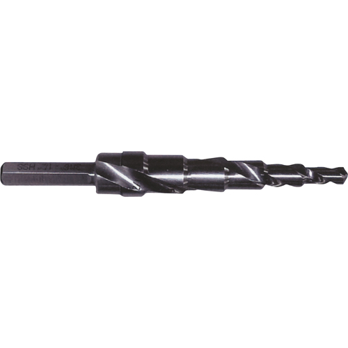 Progressive Step Drill, 1/8" - 1/2" , 1/32" Increments, High Speed Steel Nuna Depot Inc.
