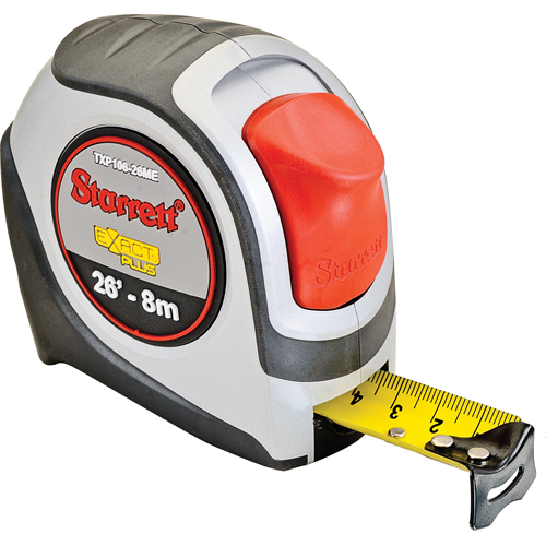 KTXP Series Measuring Tapes, 1" x 26'/8 m, 1/16" Graduations Nuna Depot Inc.