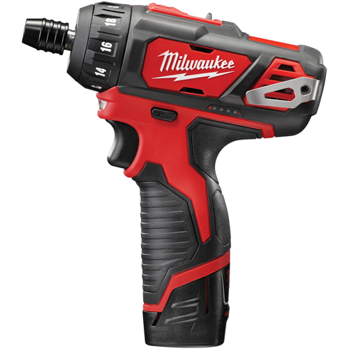 M12 Hex 2-Speed Screwdriver Kit, 1/4", 12 V, 275 in-lbs Max. Torque, Lithium-Ion Battery Nuna Depot Inc.