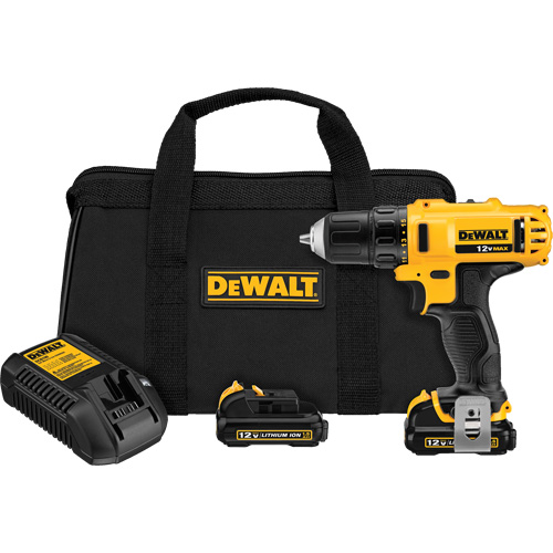 Ensemble perceuse/visseuse max, Lithium-ion, 12 V, Mandrin 3/8", Couple 189 UWO Nuna Depot Inc.