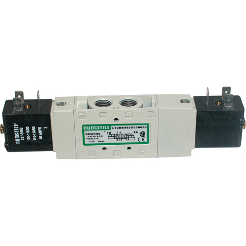 Pilot 5-Way 2-Position 4-Way Solenoid Valves, 3/8" Pipe, 150 PSI Nuna Depot Inc.