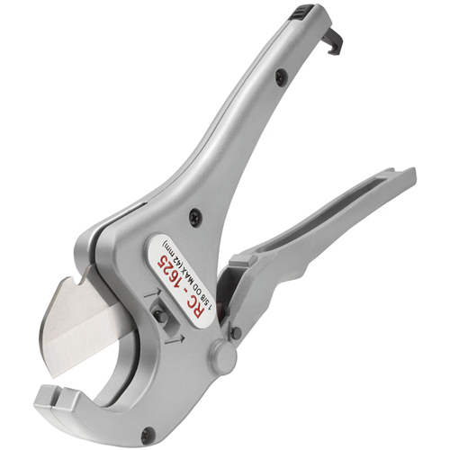 Ratchet Action Plastic Pipe & Tubing Cutter No.RC-1625, 1/8" - 1-5/8" Capacity Nuna Depot Inc.