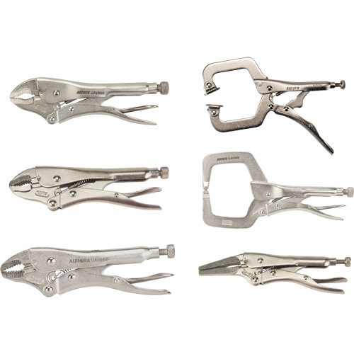 Locking Plier Set, 6 Pieces Nuna Depot Inc.