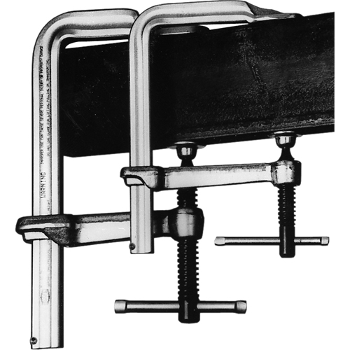 Serre-joints &agrave; barre pour le soudage & la fabrication , 8" (203,2 mm), Force de serrage 2660 lb Nuna Depot Inc.