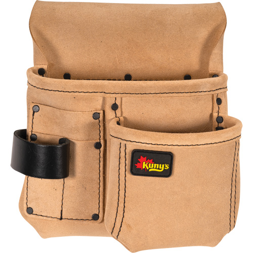 Half Carpenter Apron, Multiple Tool Holder, Leather, 4 Pockets Nuna Depot Inc.
