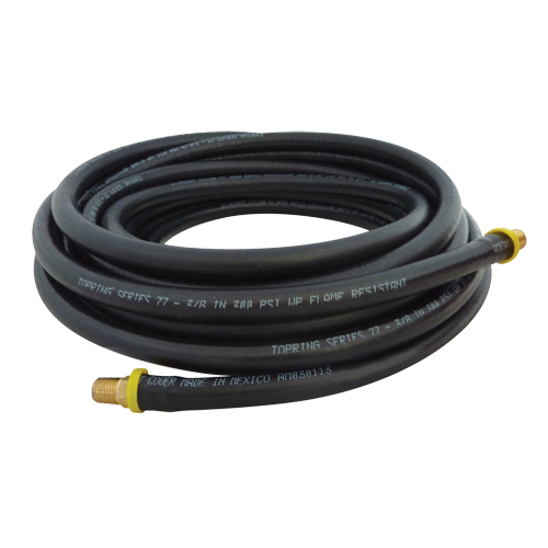 Tuyau Lock-On Topflex, Air/Eau, Caoutchouc, 1/4" dia., 500' Nuna Depot Inc.