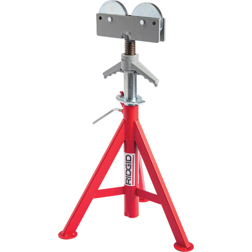Support de tuyau pour rouleau baiss&eacute; no RJ-98, 59-104 cm R&eacute;glage de la hauteur, 12" Capacit&eacute; max. de tuyau, 1000 lb Capacit&eacute; de charge max. Nuna Depot Inc.