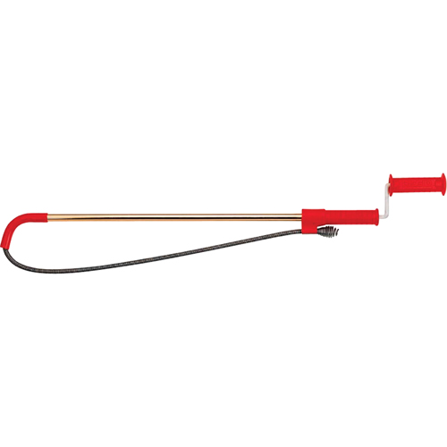 Toilet Auger No.K-6 DH with Head, Manual, Drop, 6' Cable Length Nuna Depot Inc.