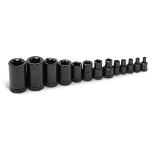 External Torx&reg; Socket Set, 1/2"/1/4"/3/8" Drive Nuna Depot Inc.