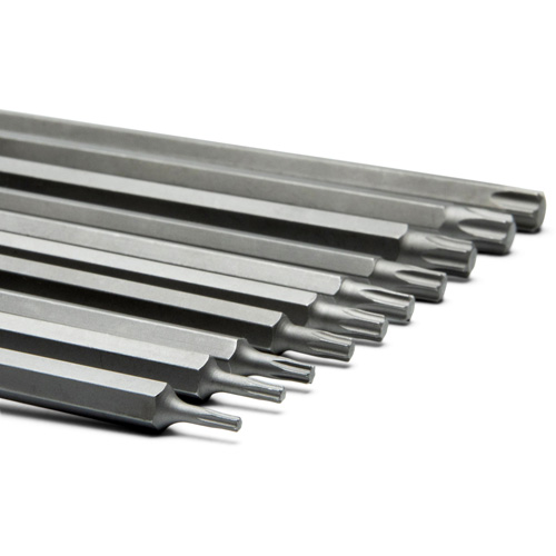 Jeu de douilles longues, Torx, Prise 1/4"/3/8", 10 mrcx Nuna Depot Inc.