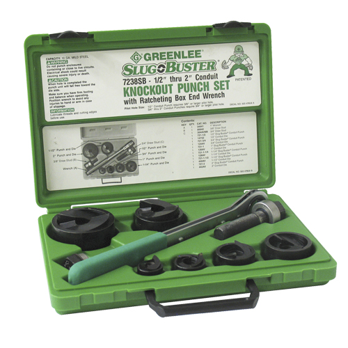 Ensemble de poinçonnage avec cliquet et poinçons SlugBuster Nuna Depot Inc.