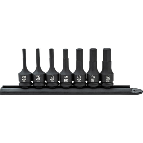 Hex Bit Impact SAE Socket Set, 7 Pieces Nuna Depot Inc.