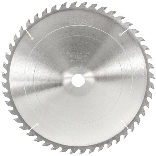 Industrial Saw Blade - Crosscut Thin Kerf, 12", 48 Teeth, Wood Use Nuna Depot Inc.
