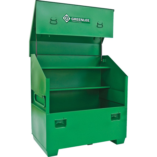 Jobsite Chest, 36" W x 30" D x 48" H, Green Nuna Depot Inc.