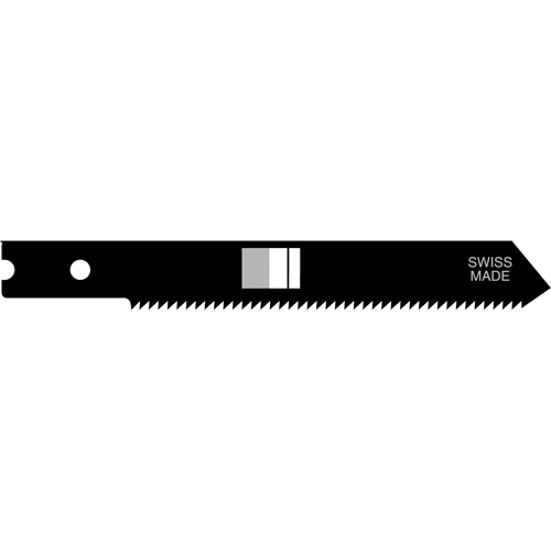 Lames de scie sauteuse, Acier rapide, Tige en U, 2-3/4" lo, 24 dents par pouce Nuna Depot Inc.