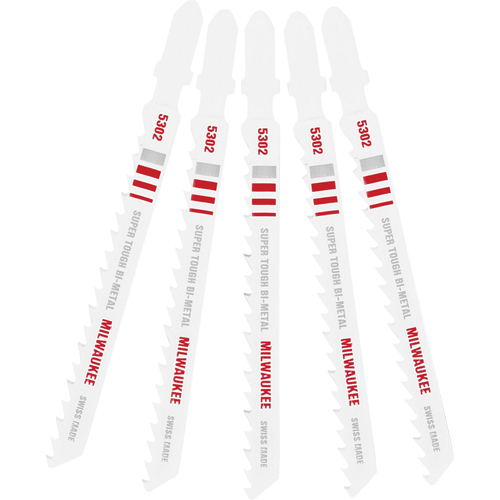 Lame de scie sauteuse, Bim&eacute;tal, Tige en T, 4" lo, 6 dents par pouce Nuna Depot Inc.