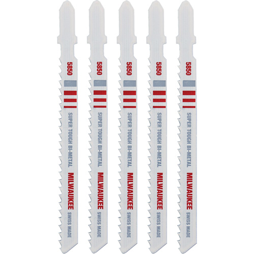 Lame de scie sauteuse, Bim&eacute;tal, Tige en T, 4" lo, 8 dents par pouce Nuna Depot Inc.