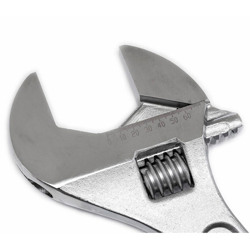 Cl&eacute; &agrave; manche conique r&eacute;glable — emball&eacute; sur carte, 24" lo, la max. 2-7/16"/62 mm, Chrome/Poli Nuna Depot Inc.