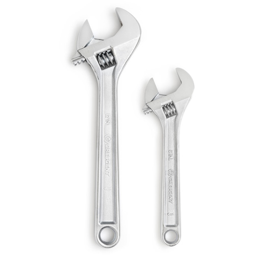 Wrench Set, Adjustable, 2 Pieces, Imperial and Metric Nuna Depot Inc.