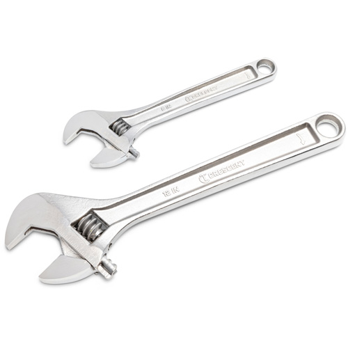 Wrench Set, Adjustable, 2 Pieces, Imperial and Metric Nuna Depot Inc.