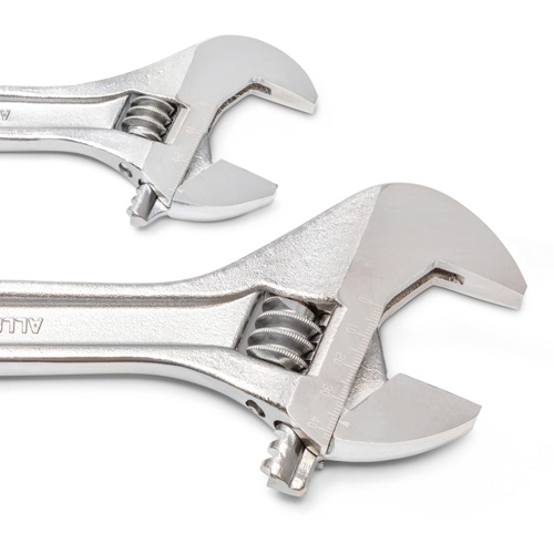 Wrench Set, Adjustable, 2 Pieces, Imperial and Metric Nuna Depot Inc.
