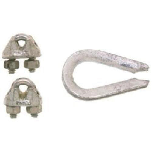 Wire Rope Clips with Thimble Set Nuna Depot Inc.