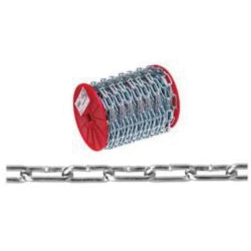 Chaîne droite, Acier &agrave; faible teneur en carbone, 2/0 x 120' (36,6 m) l, Charge d'utilisation 520 lb (0,26 tonne) Nuna Depot Inc.