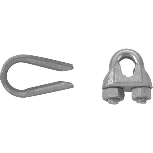 Wire Rope Clips with Thimble Set Nuna Depot Inc.