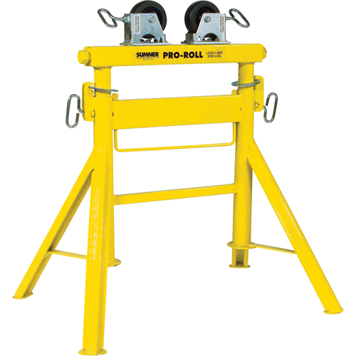 Pro Roll Pipe Stand, 1000 lbs. Load Capacity, 36" Pipe Capacity Nuna Depot Inc.