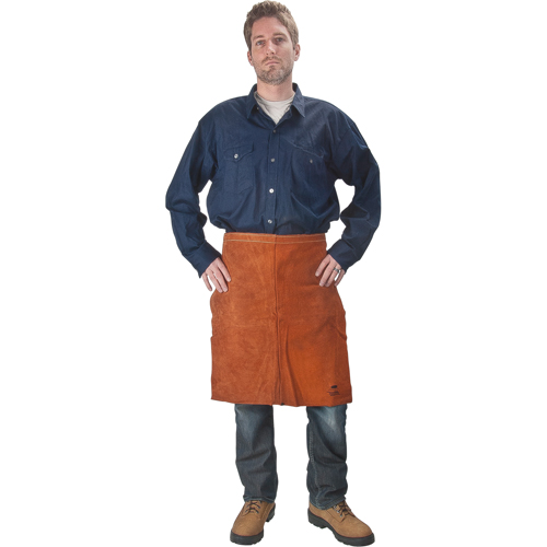 Tablier en cuir, Taille, 24" lo, Lava Brown Nuna Depot Inc.