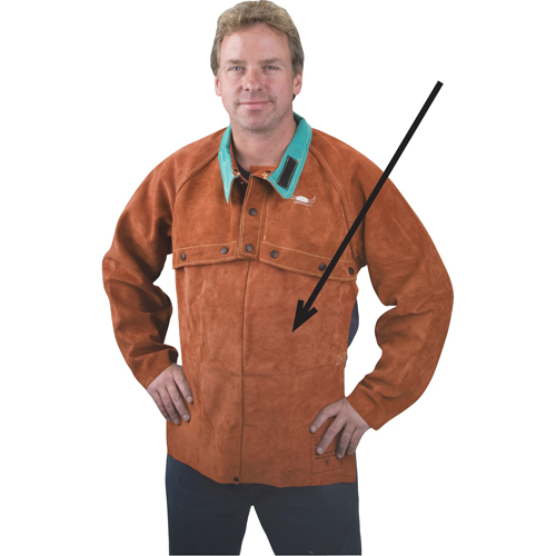 Tablier en cuir, 20" lo, Lava Brown Nuna Depot Inc.