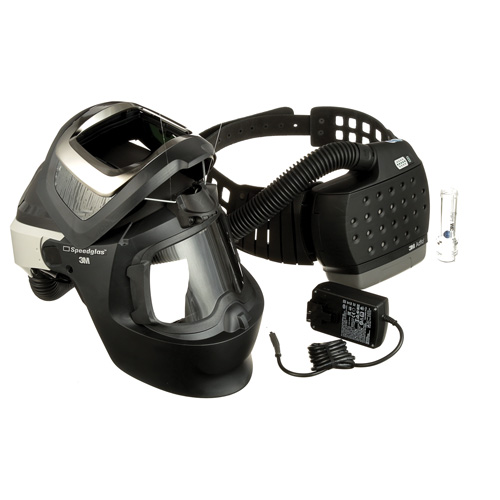 Respirateur d'&eacute;puration d'air propuls&eacute; Adflo, Masque de soudage, Pile Lithium-ion Nuna Depot Inc.