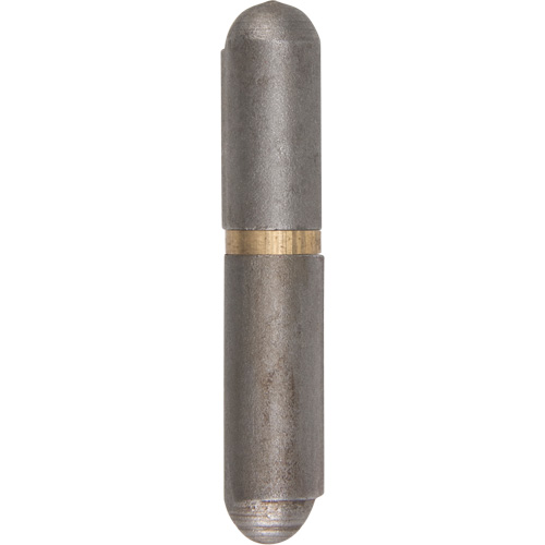 Weld-On Hinge, 0.315" Dia. x 1.575" L, Mild Steel w/Fixed Steel Pin Nuna Depot Inc.