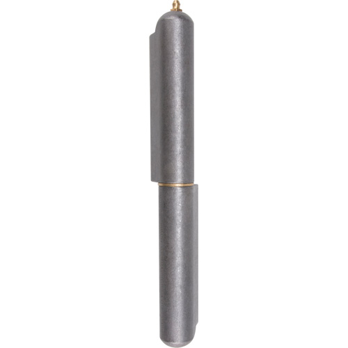 Weld-On Hinge, 1.102" Dia. x 10.236" L, Mild Steel w/Fixed Steel Pin Nuna Depot Inc.