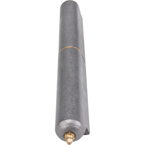 Weld-On Hinge, 1.102" Dia. x 10.236" L, Mild Steel w/Fixed Steel Pin Nuna Depot Inc.