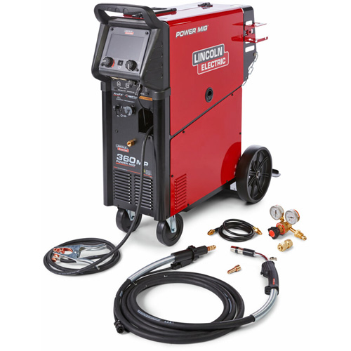 Machine &agrave; souder multiproc&eacute;d&eacute;s POWER MIG 360MP, 208 V/230 V/460 V/575 V, 1 Ph, 50/60 Hz Nuna Depot Inc.