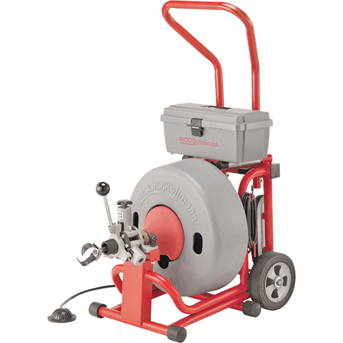 Machine &agrave; tambour no K-6200 avec c&acirc;ble no C-24-IW, &eacute;lectrique, 5/8" x 100' Nuna Depot Inc.