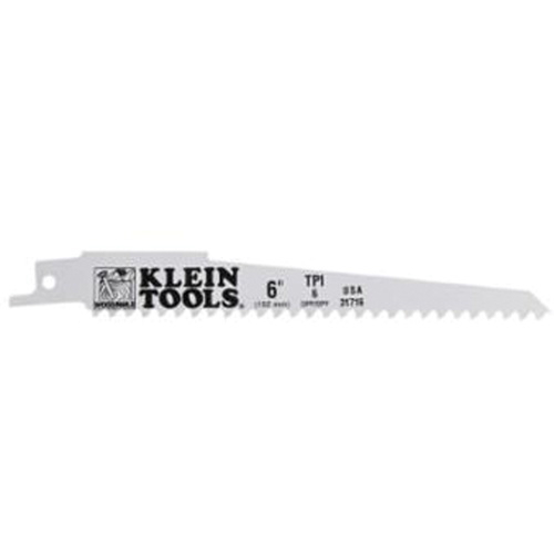Lames de scie alternative, Bim&eacute;tal, 6 Dents par pouce, 6" lo x 3/4" la Nuna Depot Inc.