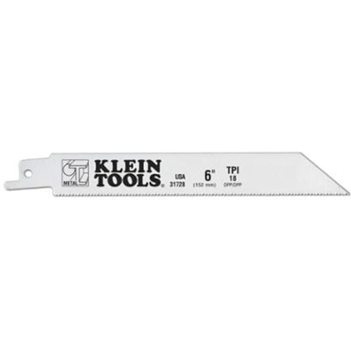 Lames de scie alternative, Bim&eacute;tal, 18 Dents par pouce, 6" lo x 3/4" la Nuna Depot Inc.