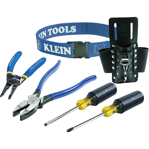 Trim-Out Tool Set with Leather Tool Pouch, 6 Pieces Nuna Depot Inc.