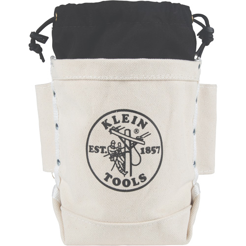 Sac &agrave; outils extra haut avec boulon de fermeture sup&eacute;rieure, Porte-outil, Toile, 3 Poches Nuna Depot Inc.