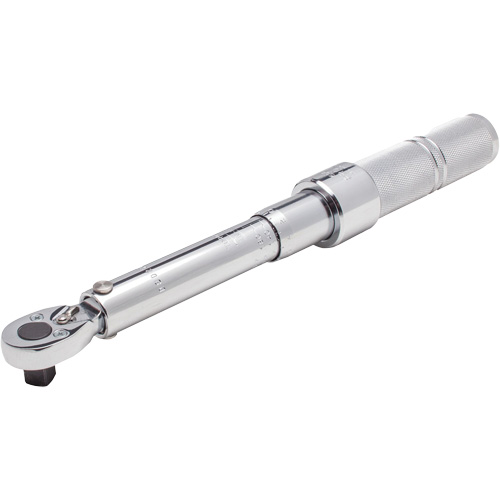 Micrometer Torque Wrench, Click, 3/8" Square Drive, 40 - 200 in lbs. Nuna Depot Inc.