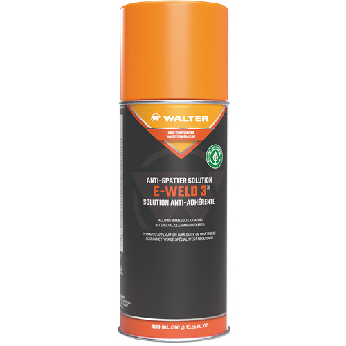 E-Weld 3 High-Temperature Anti-Spatter Solution, Aerosol Nuna Depot Inc.