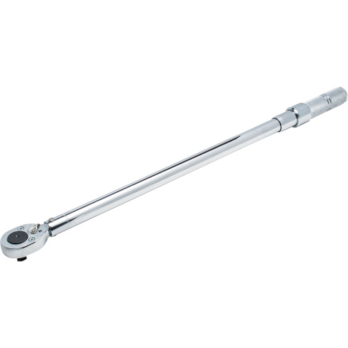 Ratcheting Head Micrometer Torque Wrench, Click, 1/2" Square Drive, 50 - 250 lbf. Ft Nuna Depot Inc.