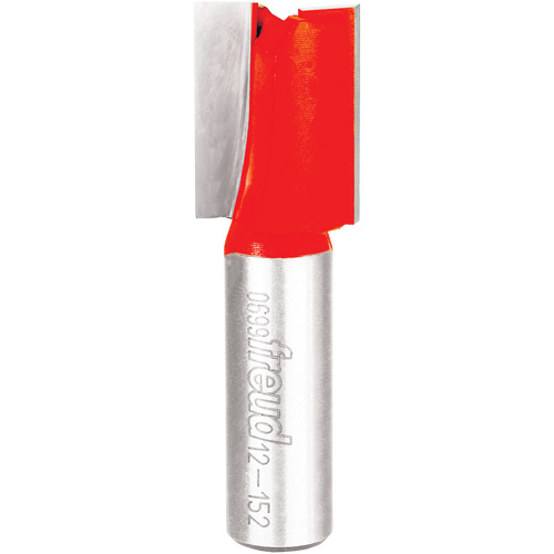 Fraise - foret droit &agrave; double cannelure, 3/4" dia, 1-1/4" ha, 2-1/2" lo, 1/2" Manche Nuna Depot Inc.