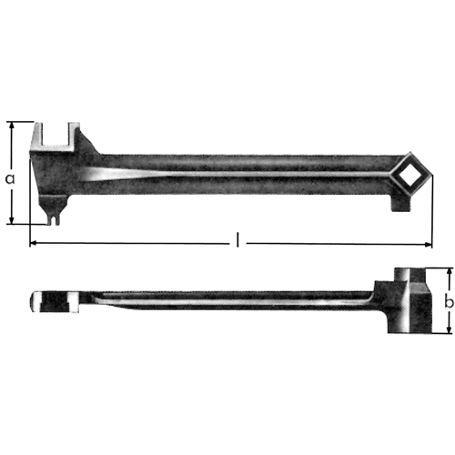 Bung Wrenches, 2-1/2", 15-1/15" Length Nuna Depot Inc.