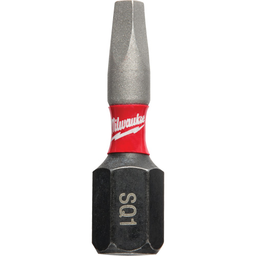 Shockwave Impact Insert Bit, Square, #1, 1/4" Drive Nuna Depot Inc.